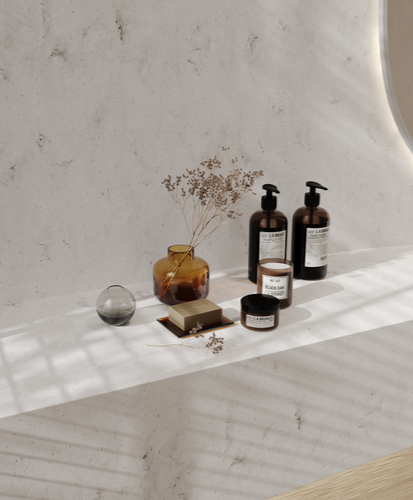 Aurora Almond, HIMACS - Solid Surface Countertops | LX Hausys US